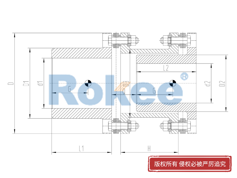 RLAR單軸套反裝膜片聯(lián)軸器,撓性膜片聯(lián)軸器廠家,撓性膜片聯(lián)軸器生產(chǎn)廠家