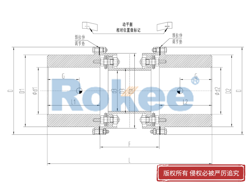 RLQU改進(jìn)型法蘭快裝膜片聯(lián)軸器,撓性膜片聯(lián)軸器廠家,撓性膜片聯(lián)軸器生產(chǎn)廠家